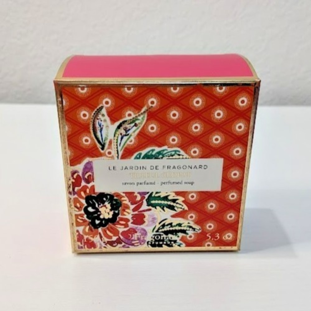 Le Jardin de Fragonard Perfumed Soap Tilleul Cedrat 150 gram/5.3 oz New In Box